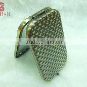 Metal Souvenir Brass Castle Rhinestone Mirror/antique Castle Makeup Mirror photo-3