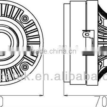 TSCT-2504 Delivery on Time Waterproof Outdoor Sound System Professional Speaker Driver Unit,compression Driver With Titanium photo-2