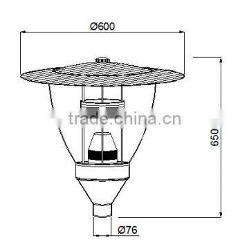 IP65 150W Aluminium Garden Lights Modern Outdoor Garden Lights photo-5