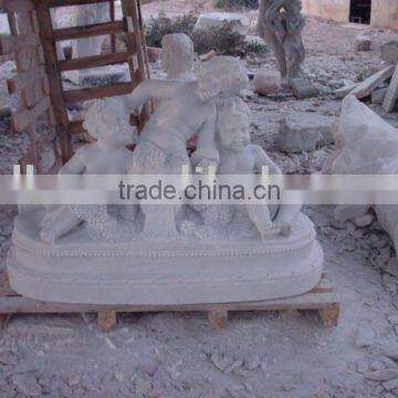 white stone sculpture