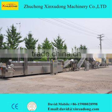 frying process peanut making machine