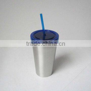 HOT!!! 2013 new products coffee cup with straw