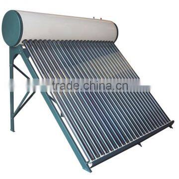 200 liters non pressure evacuated tube solar water heater