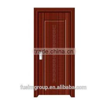 Interior PVC door with MDF/HDF material