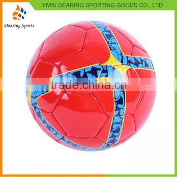 New products custom design outdoor games soccer balls 2016