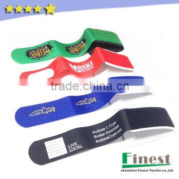 Winter sports accessories custom ski ties for carrying skis