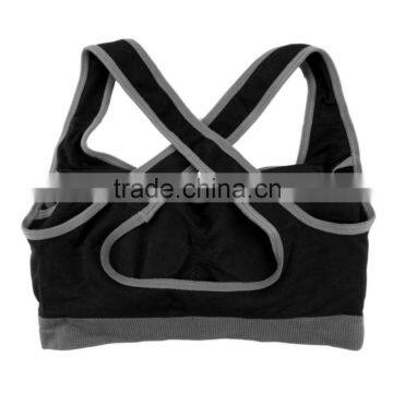 Women Padded Bra Backcross Athletic Slim Vest Top Gym Fitness Sports Yoga Dance photo-3