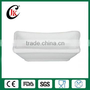 Unique Small White Ceramic Salad Bowl photo-4