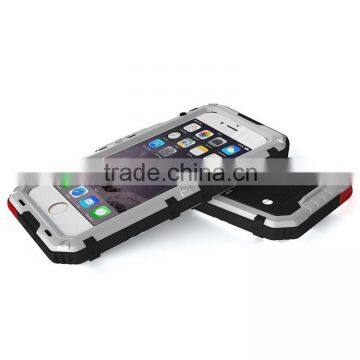 Hard Waterproof Phone Case Dirt proof Metallic Housing Shell Bumper for iPhone 5 5s