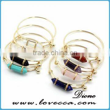 Women charms gold bracelets and bangles for sale made in china