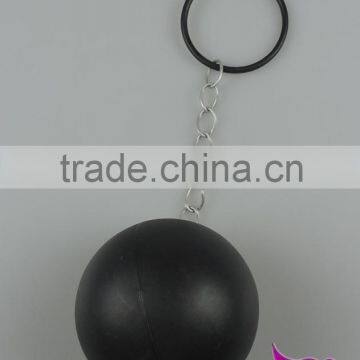 Black round hammer chain ball performance weapon