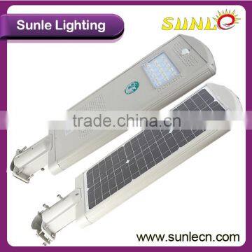 Aluminium housing Brigelux clip integrated 30W Solar led Street Lamp