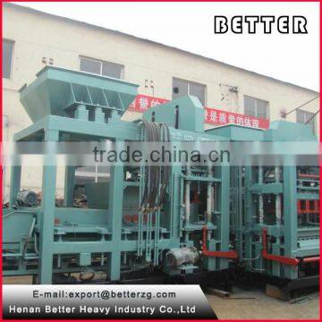 High efficiency concrete brick machinery for sale