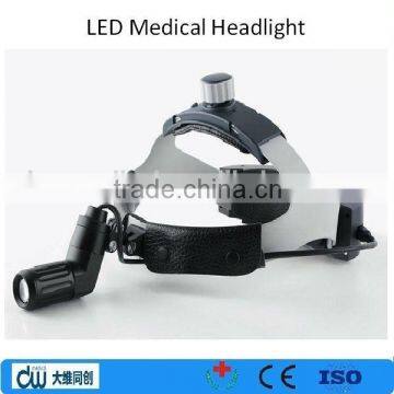 Rechagable LED ent headlight, medical dental headlight