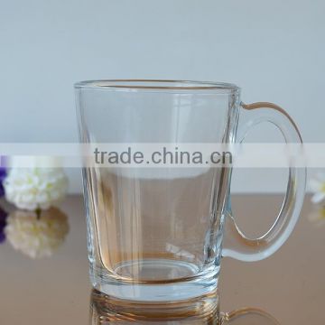 Chinese factory supply clear drinking glass mug