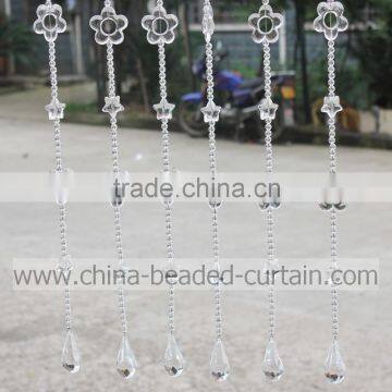Cheapest Clear Plastic Artificial Flower Strands Christmas Flowers Garland for Christmas Tree Supplies