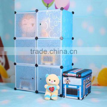 High quality cube plastic cabinet