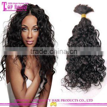 Bulk Hair Extension Without Weft For Braiding Loose Curly Bulk Hair Brazilian