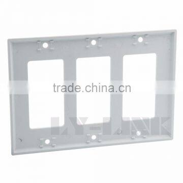 Decorative Style Surround 3 Gang Wall Plate