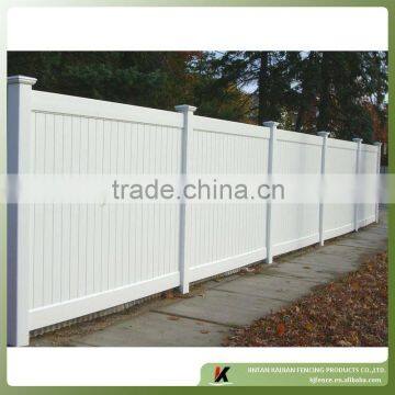 PVC privacy fence for sale