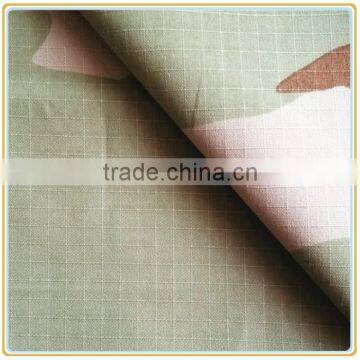 100% Cotton Dyed Ripstop Camouflage Fabric