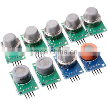 Chipman 2016 New Arrival Sensor module kit MQ2 MQ3 MQ4 MQ5 MQ6 MQ7 MQ8 MQ9 MQ135 sensor each 1pc Diy for EK8238