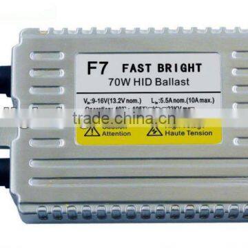 DLT F7 Fast bright 70W 12V HID ballast quick start HID xenon ballast 50W headlight replacement xenon light 70w