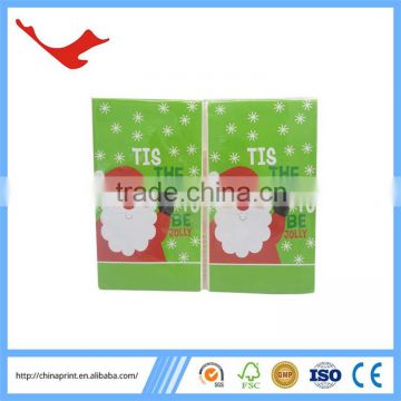 010 christmas color baby cotton napkin