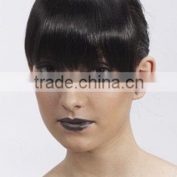 Wholesale bang hair, clip on bangs, synthetic bang hair pieces