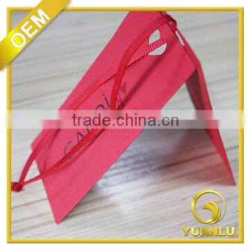 Customized Garment private paper tag for clothing