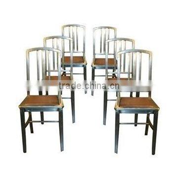 Industrial Metal Furniture Exporter , Industrial metal wood Dining Table