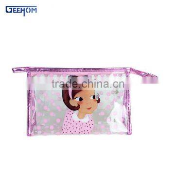 cartoon printed cheap standup pvc pouch