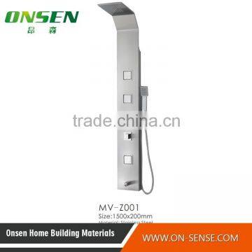 Custom massage stainless steel shower panel