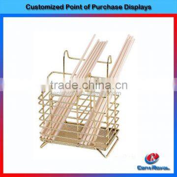 new product wrought iron spoon and fork stand