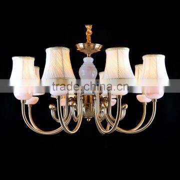 Sparkling marble lamps Iron skeleton chandelier