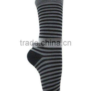 black stripe women socks