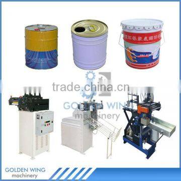 Manual Chemical Paint Oil Bucket Pail/Conic Pail Container Making Line Roll Forming Machine,Roller