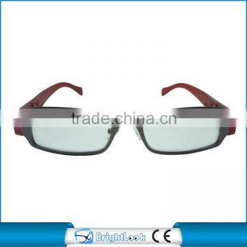 Powerful battery lighting reading glasses metal frame glasses led glasses BRM2847