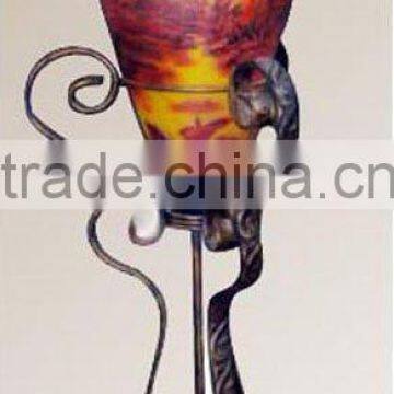 27' flower vase FLOOR LAMP