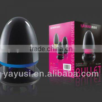 Private Mould Bullet Shaped Usb Speaker Player Factory