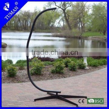 steel hanging chair frame with outdoor swings for adults