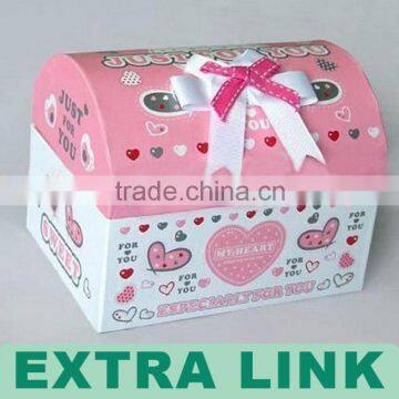 Custom Printed Pink Flower Shipping Boxes