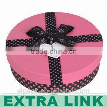 Popular Design Custom Logo Silk Printing Cardboard Round Truffle Packaging Box photo-4