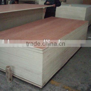 Red color veneer plywood for funiture used