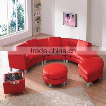 unique design modern living room leather corner sofa set furniture