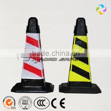 Road Construction Safety Reflective Flat Traffic Cones