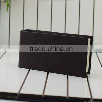 Chinese Factories Wholesale Custom High-grade PU Leather Watch Box, Deep Coffee Color Gift Box photo-3