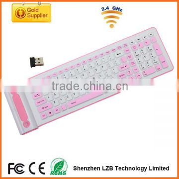 New Android Tablet silicone Keyboard, 2.4G Wireless Keyboard For Android