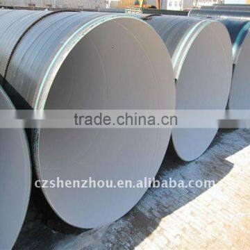 grade L555 LSAW pipe /epoxy coat inside /GAS pipeline