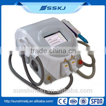 new salon spa use portable ipl qs yag laser